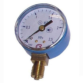 Манометр кислородный 2,5МПа 50мм (с поверкой)